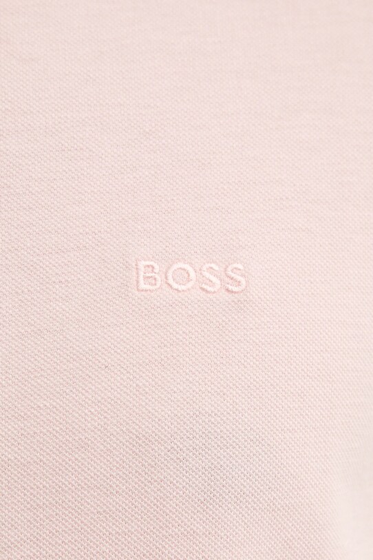 BOSS polo bawełniane 50468362 różowy