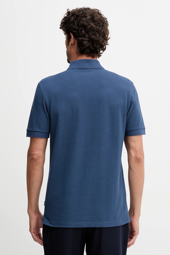 Îmbrăcăminte BOSS polo de bumbac 50468362 albastru