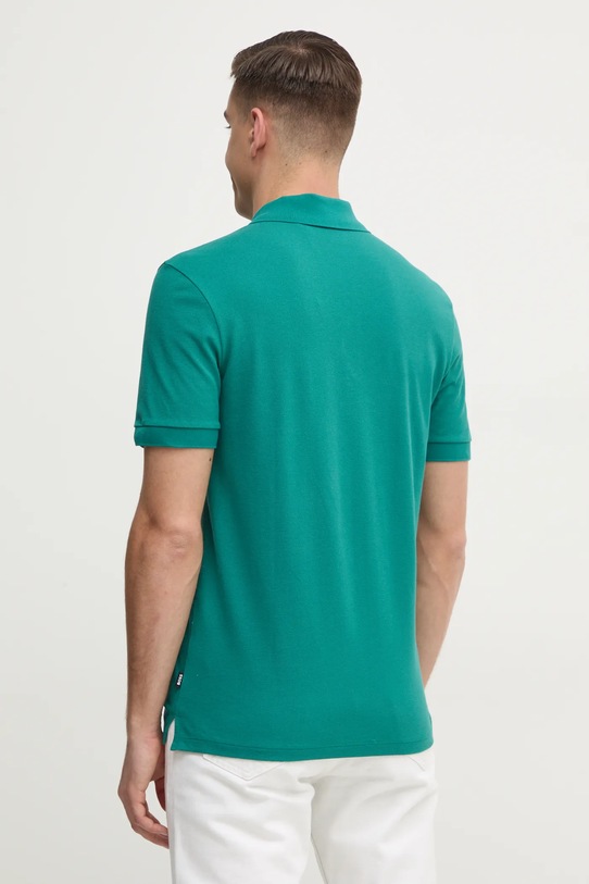 Odzież BOSS polo bawełniane Pallas 50468362 zielony