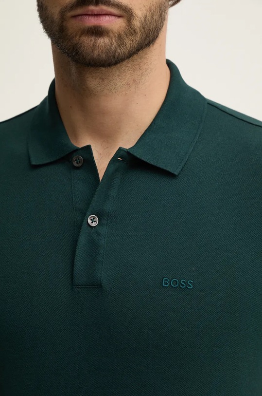 BOSS polo de bumbac Pallas 50468362 verde