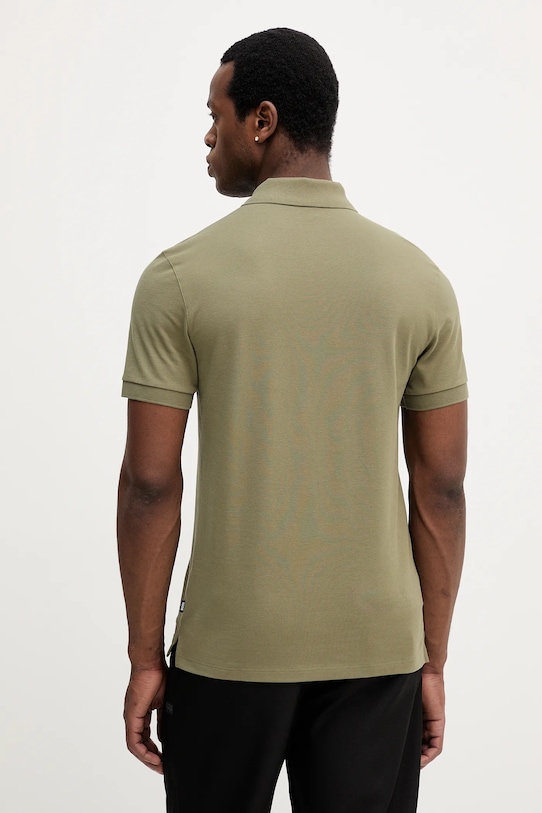 Odzież BOSS polo bawełniane 50468362 zielony
