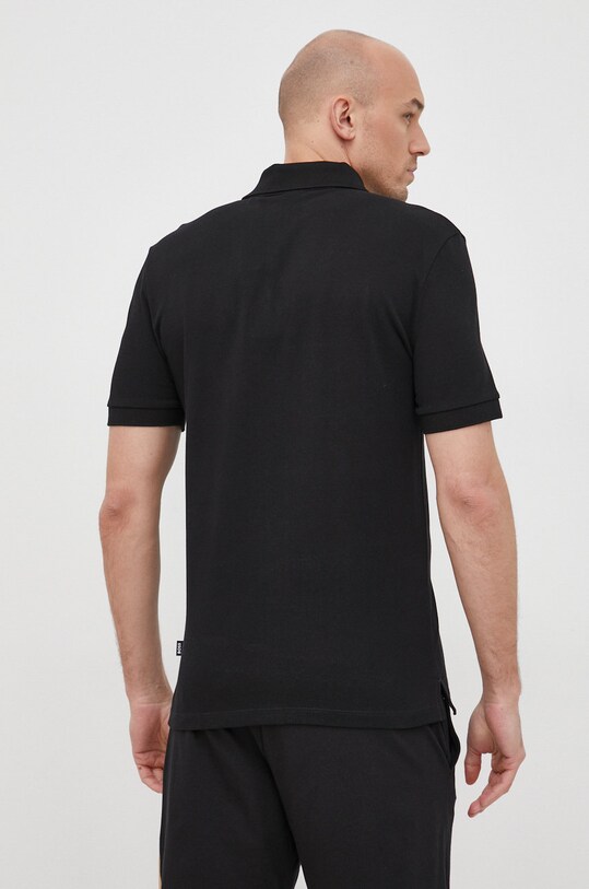 Oblečení Bavlněné polo tričko BOSS 50468362 černá