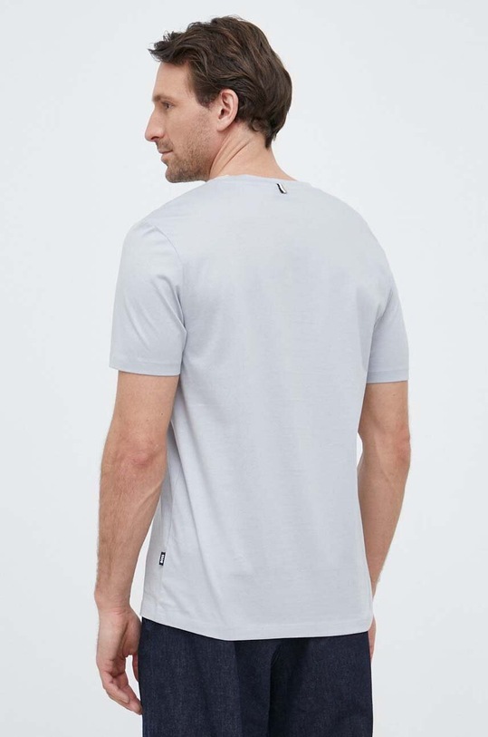 Odzież BOSS t-shirt bawełniany 50468395 szary