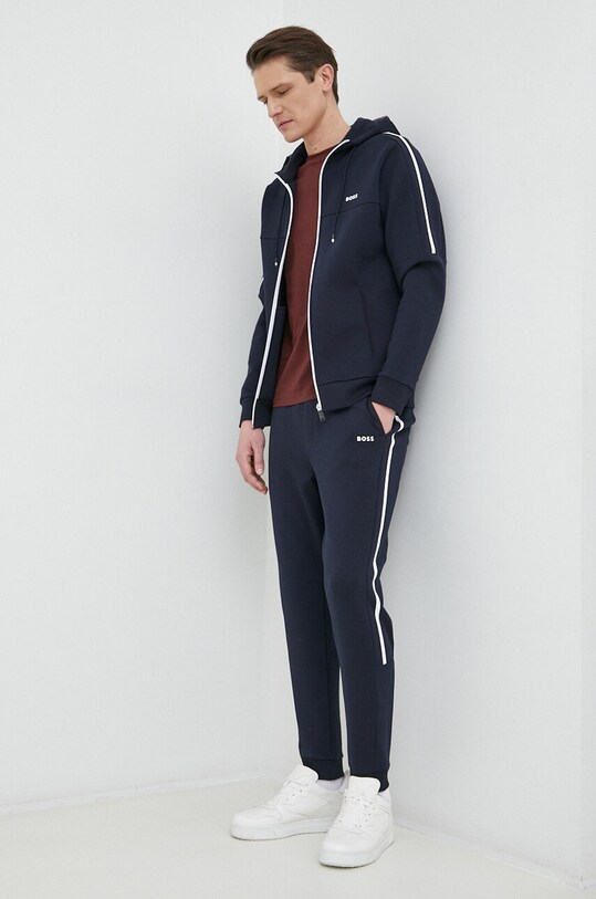 BOSS tricou din bumbac 50468395 burgundia AA00