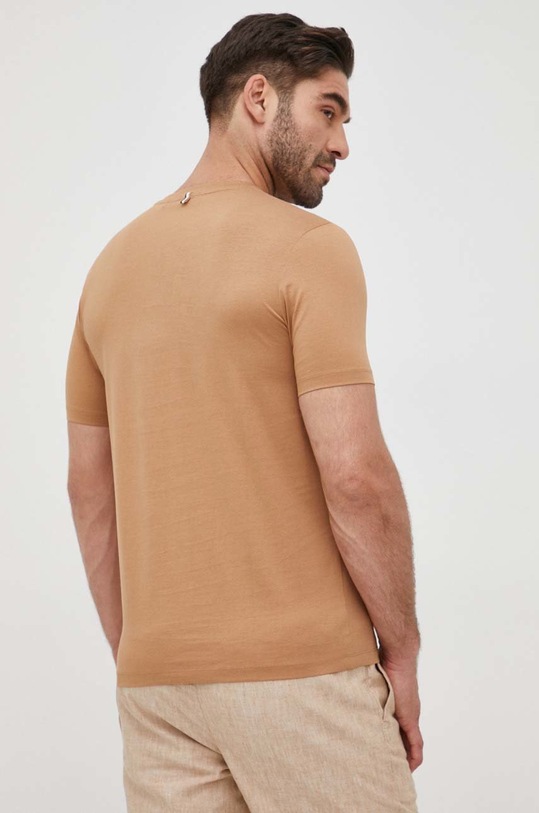 Odzież BOSS t-shirt bawełniany 50468395 beżowy
