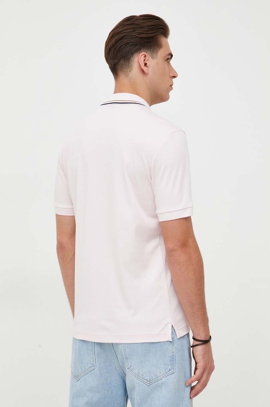 Odzież BOSS polo bawełniane Penrose 38 50469360 różowy