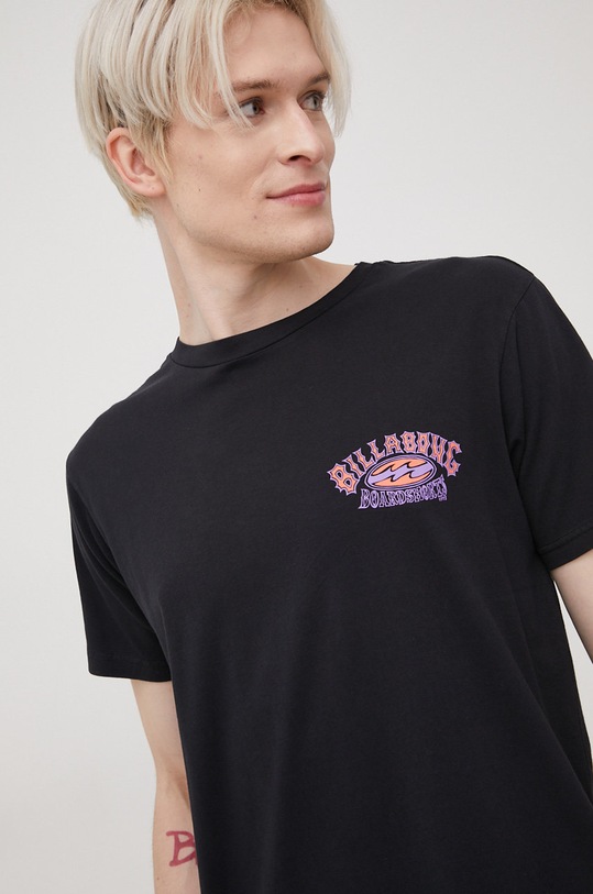 Bavlněné tričko Billabong černá C1SS35BIP2