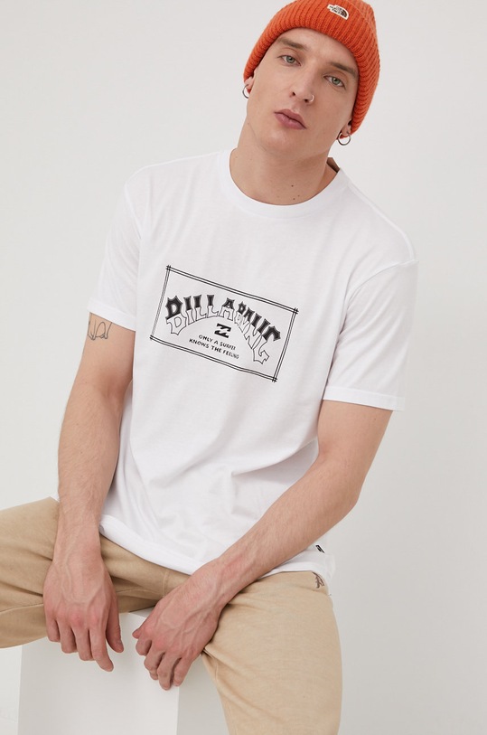 Billabong t-shirt bawełniany biały C1SS64BIP2