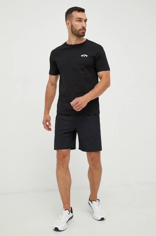 Billabong t-shirt bawełniany C1SS65BIP2 czarny AW22