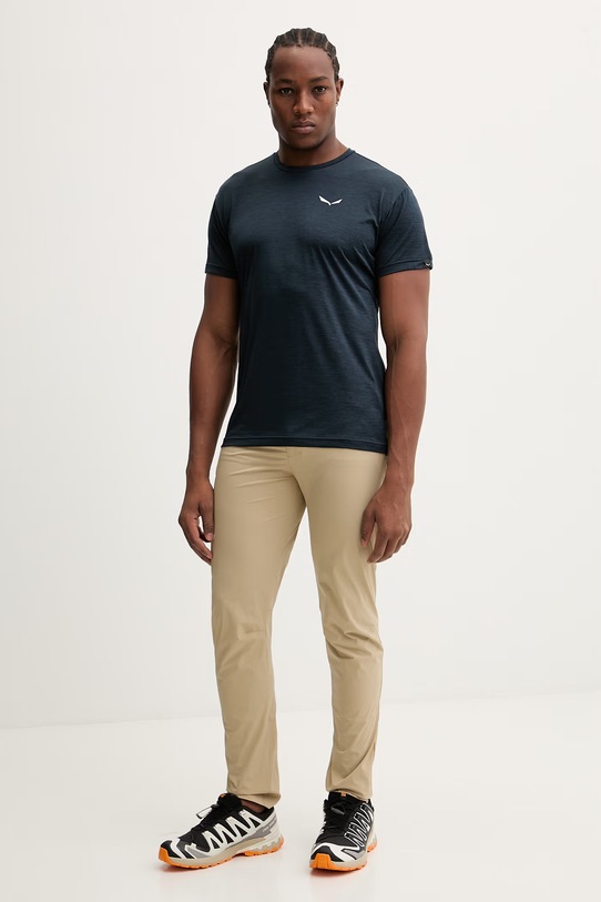 Športové tričko Salewa Puez Melange 00.0000026537 tmavomodrá SS26