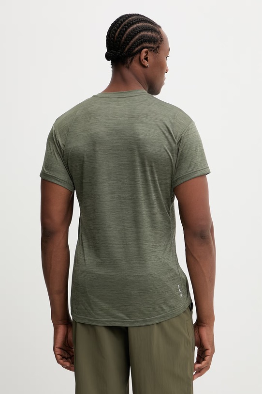 Odzież Salewa t-shirt sportowy Puez Melange 00.0000026537 zielony