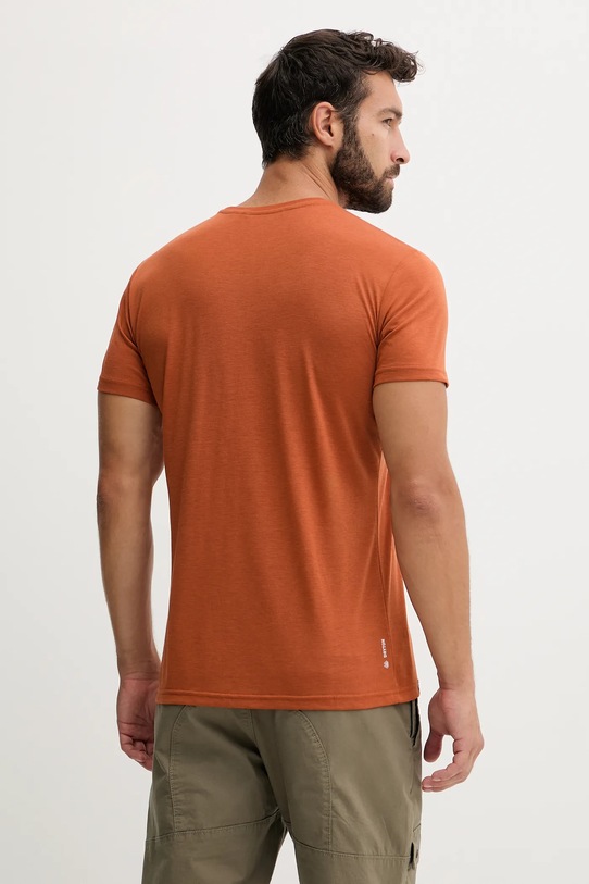 Odzież Salewa t-shirt sportowy Solidlogo 00.0000027018 pomarańczowy