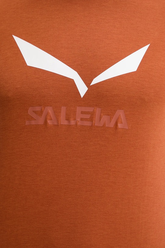 Salewa t-shirt sportowy Solidlogo 00.0000027018 pomarańczowy