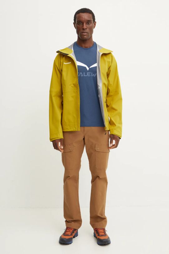 Спортивная футболка Salewa Solidlogo 00.0000027018 голубой AW25