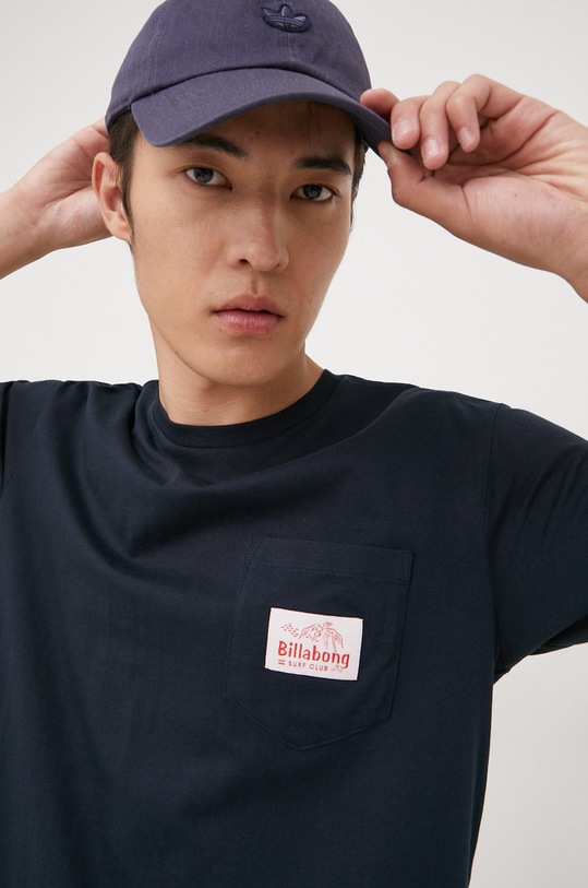 Bavlněné tričko Billabong námořnická modř C1SS55BIP2