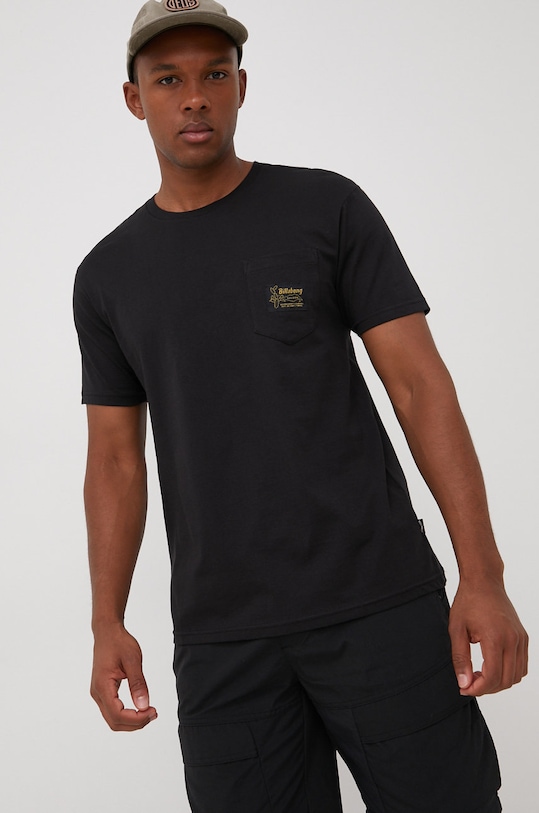 Billabong t-shirt bawełniany regular czarny C1SS55BIP2