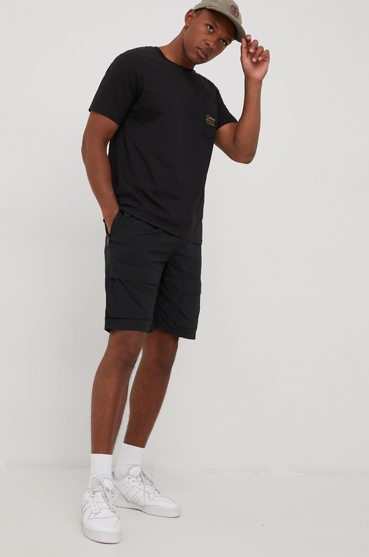 Billabong t-shirt bawełniany C1SS55BIP2 czarny SS22