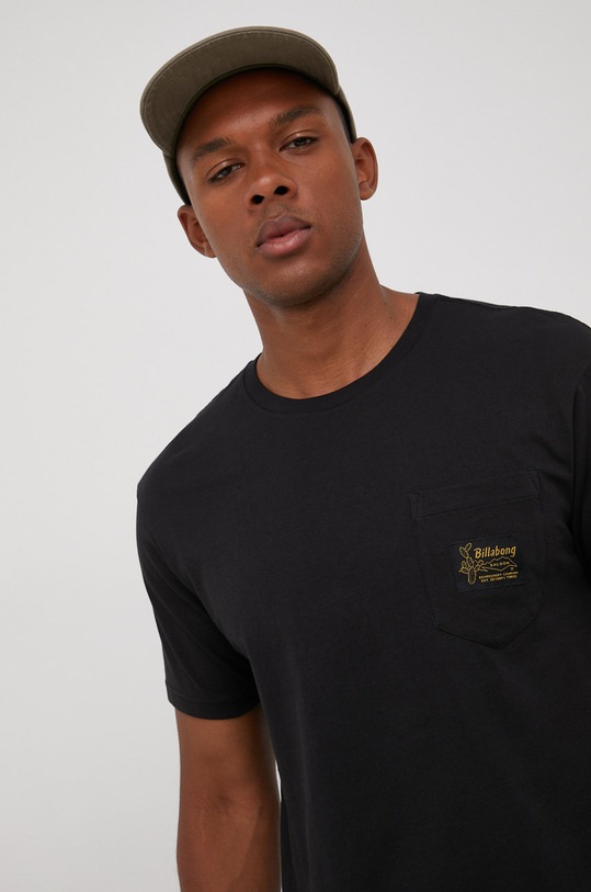 Billabong t-shirt bawełniany czarny C1SS55BIP2