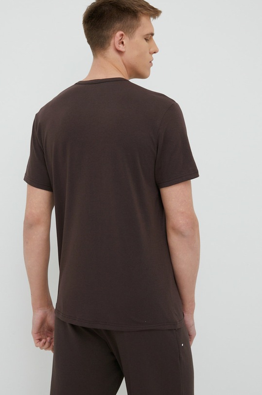 Odzież Calvin Klein Underwear t-shirt piżamowy 000NM2261E.PPYY brązowy