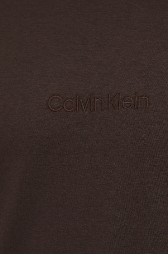 Calvin Klein Underwear t-shirt piżamowy 000NM2261E.PPYY brązowy
