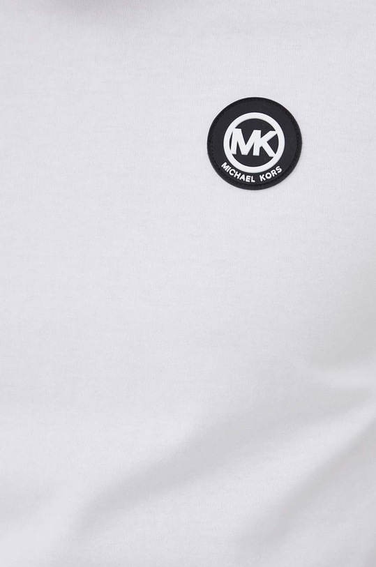 Хлопковая футболка Michael Kors CS250Q91V2 белый