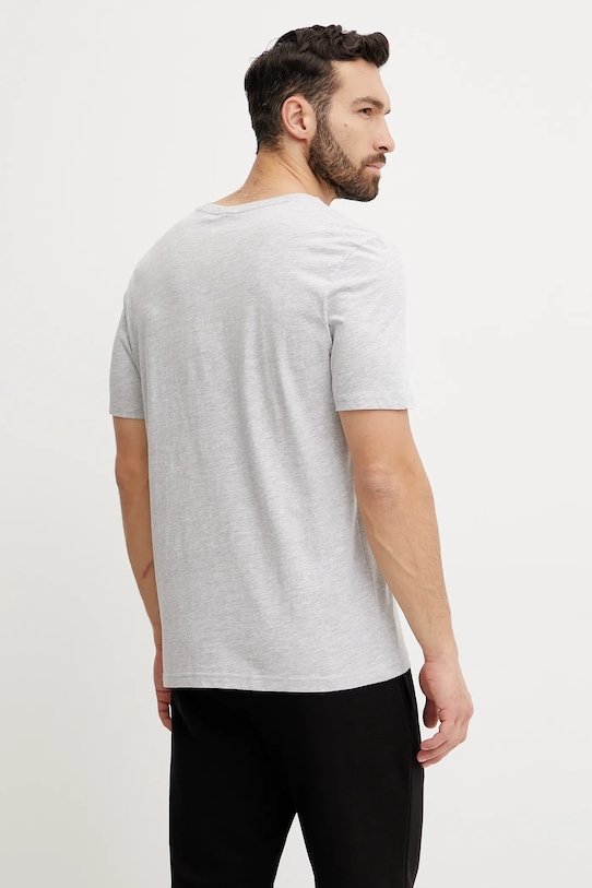 Bavlnené tričko Fila sivá FAM0083