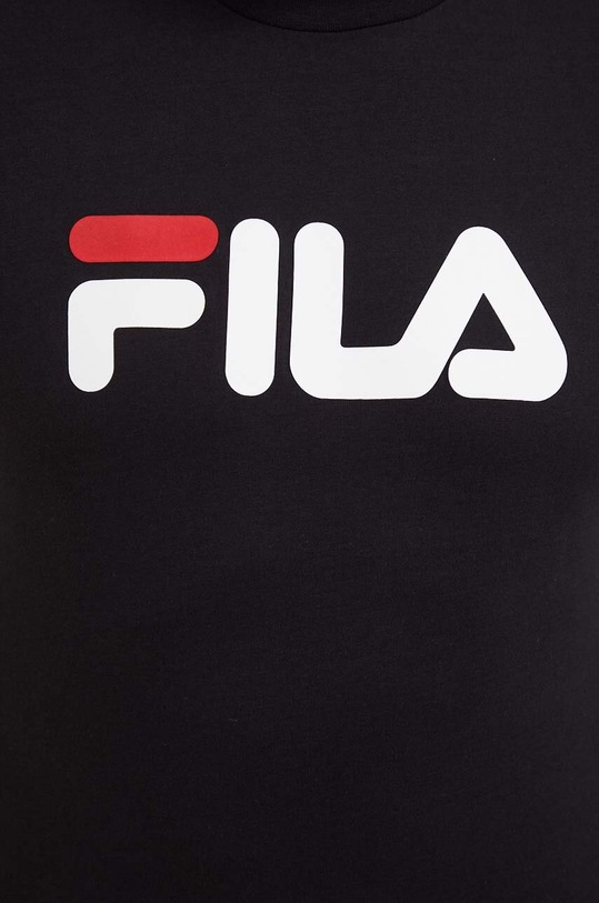 Fila t-shirt bawełniany Bellano FAU0067 czarny