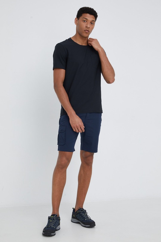 Houdini t-shirt sportowy Cover 840018 czarny SS22