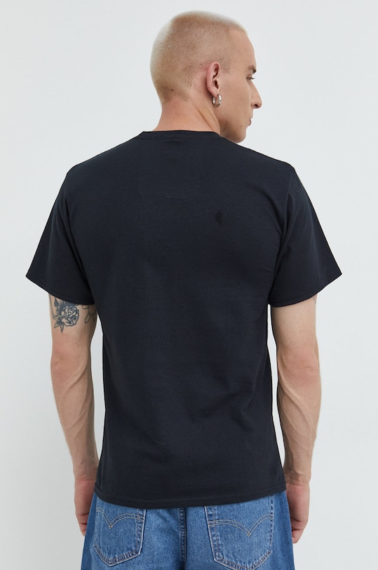 Primitive t-shirt bawełniany czarny papsp2234.blk