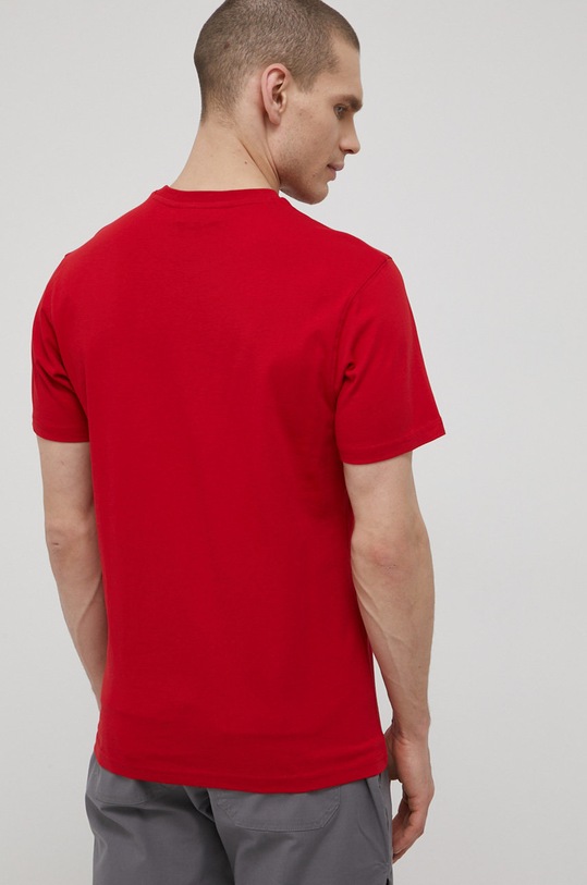 Odzież Helly Hansen t-shirt bawełniany 53763 czerwony