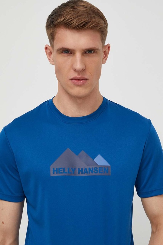 Ρούχα Αθλητικό μπλουζάκι Helly Hansen 63088 μπλε