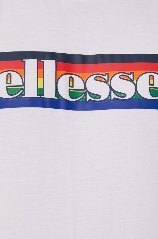 Bavlnené tričko Ellesse SHM13822 biela