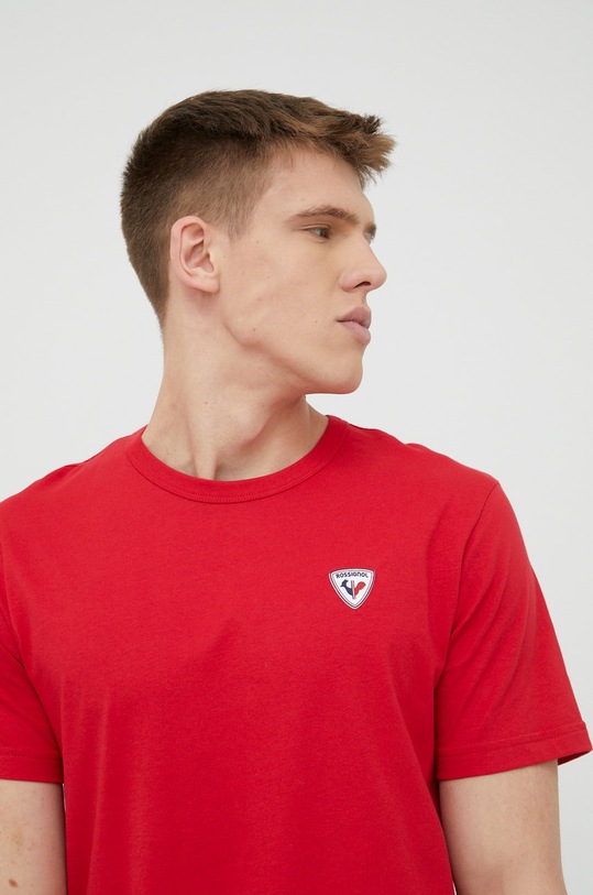 Bavlnené tričko Rossignol červená RLKMY02