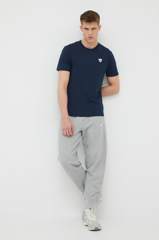 Rossignol tricou din bumbac RLKMY02 bleumarin SS22