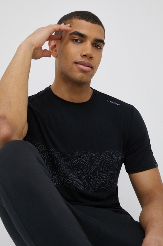 Спортивная футболка Viking Lenta regular чёрный 500.22.6644