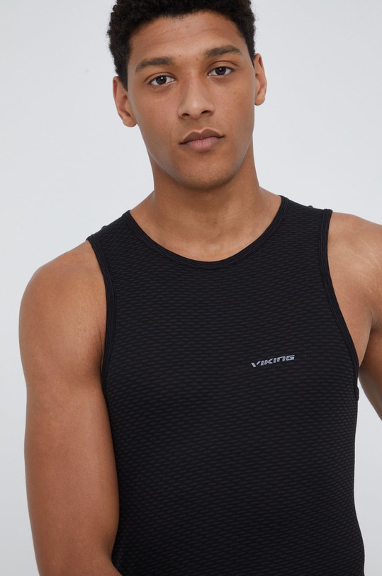 Viking t-shirt sportowy Easy Dry Singlet czarny 500.24.3465