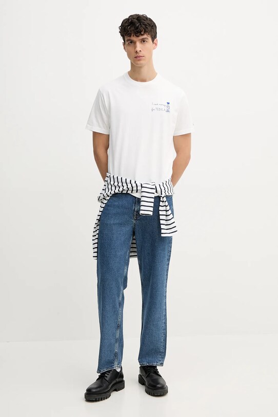 MC2 Saint Barth t-shirt bawełniany POT0001 biały AA00