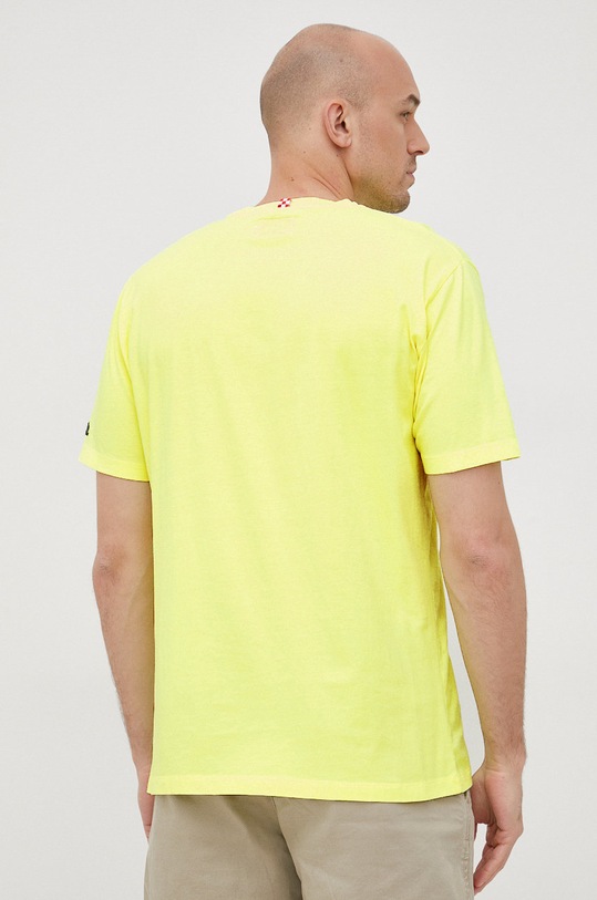 Odzież MC2 Saint Barth t-shirt bawełniany PORTOFINO POT0001 żółty