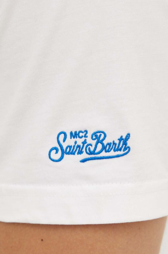MC2 Saint Barth t-shirt bawełniany TSHM001 biały