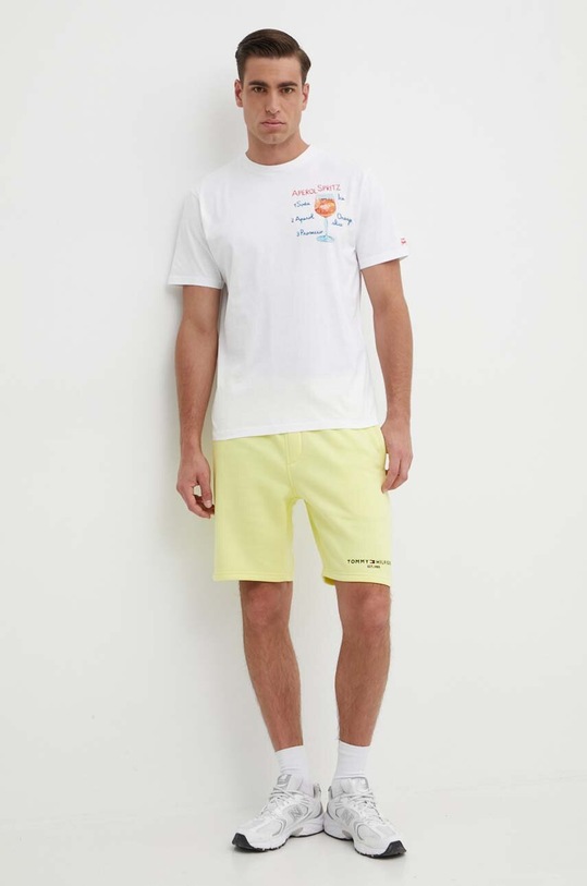 MC2 Saint Barth t-shirt bawełniany TSHM001 czerwony AA00