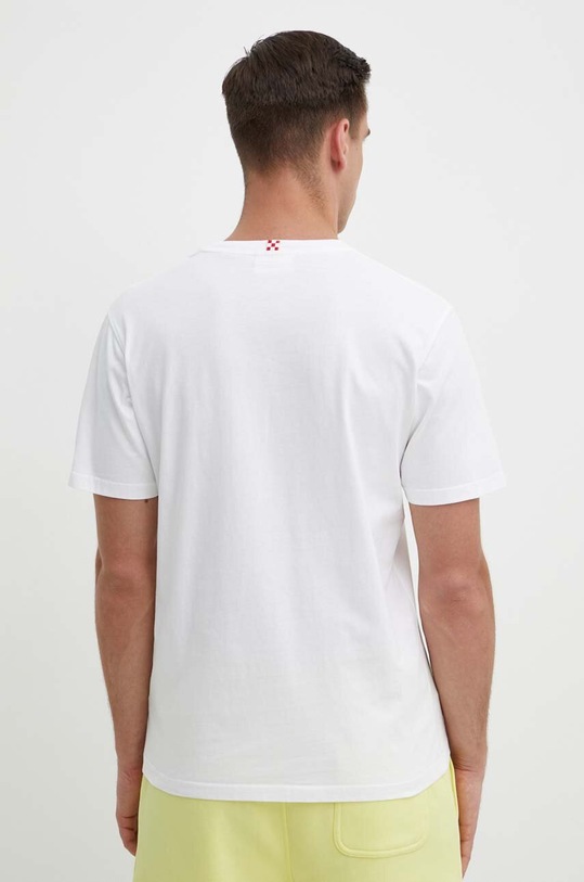 Odzież MC2 Saint Barth t-shirt bawełniany TSHM001 czerwony