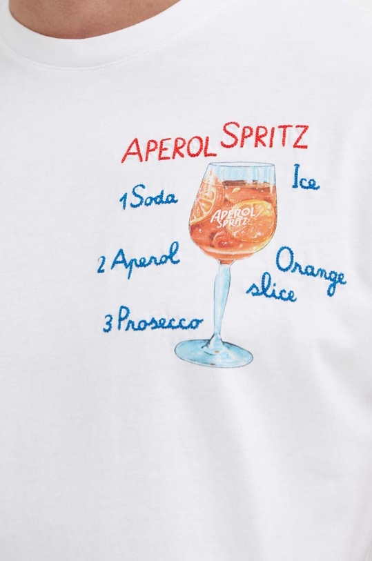 MC2 Saint Barth t-shirt bawełniany TSHM001 czerwony