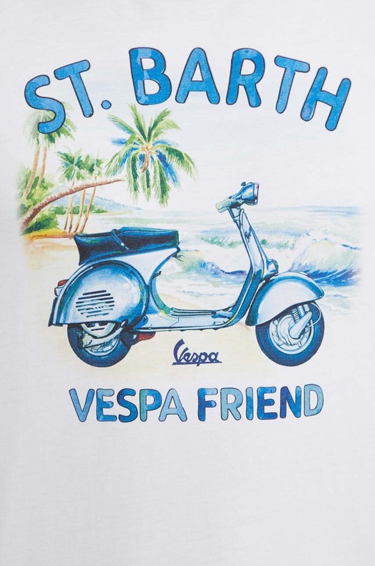 MC2 Saint Barth t-shirt bawełniany TSHM001 niebieski