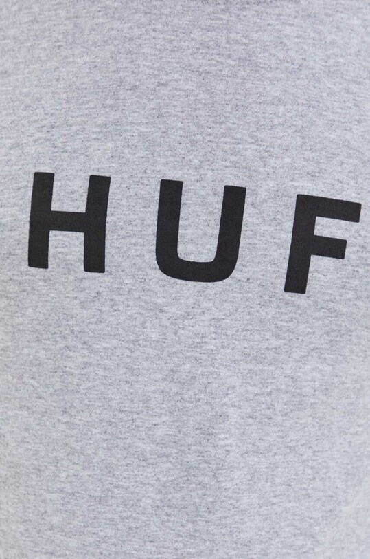 HUF tricou din bumbac ts01752 gri