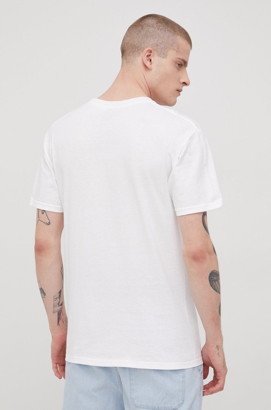 Odzież HUF t-shirt bawełniany ts01752 biały