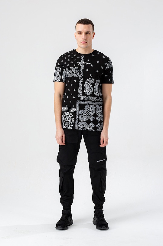 Bavlněné tričko Hype černá ZVLR.378