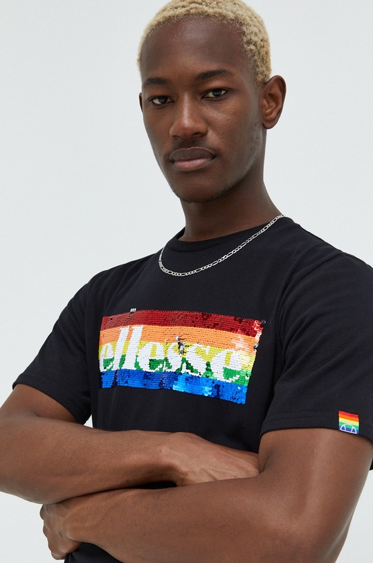 Ellesse t-shirt bawełniany Rainbow pack SHN15709