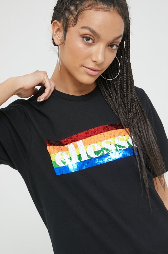 Ellesse t-shirt bawełniany Rainbow pack SHN15709