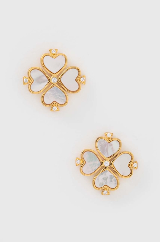 Kate Spade kolczyki biały WBRUH493