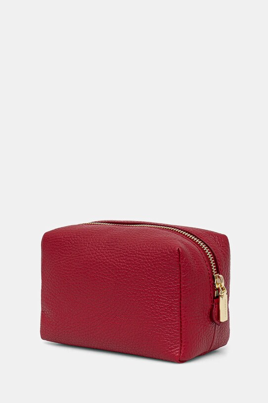 Kožená kozmetická taška Coccinelle E5.MT5.25.F7.01 burgundské AW24